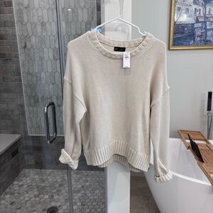 GAP Cream Crew Neck Sweater